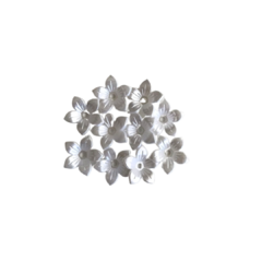 FLOR ARAMADO BRANCA 5 PONTAS - comprar online
