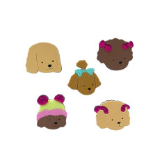 APLIQUE BOBBIE GOODS ACRÍLICO - 1 UNIDADE - comprar online