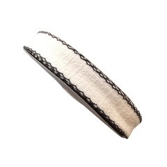 FITA IMPORTADA BORDA TRABALHADA 38MM - 1 METRO na internet