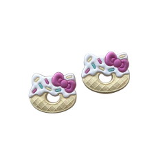 APLIQUE EMBORRACHADO DOCE ROSQUINHA HELLO KITTY - 1 UNIDADE - comprar online