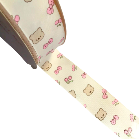 FITA IMPORTADA URSINHO C/LAÇO 38MM - 1 METRO - comprar online