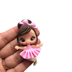 APLIQUE BISCUIT BAILARINA - 1 UNIDADE na internet