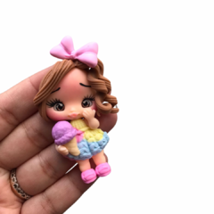 APLIQUE BISCUIT BONECA CANDY - 1 UNIDADE - comprar online