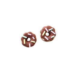 APLIQUE BISCUIT DONUTS CHOCOLATE P - 1 UNIDADE - comprar online