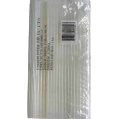 BASTÃO COLA QUENTE FINA UNIBEM B109 - (PACOTE DE 1KG)