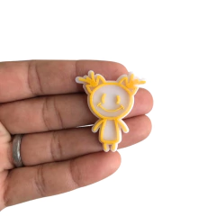 Aplique Boneca Rabisco em acrílico para Laço - 1 Unidade na internet