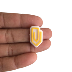 Aplique Clips Escolar Pequeno em acrílico para Laço - 1 Unidade - loja online
