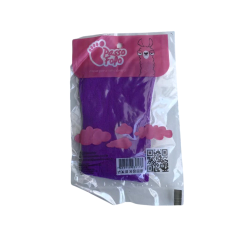 MEIA PARA ARTESANATO (ROXO CÍTRICO) - PASSO FOFO - 1 UNIDADE