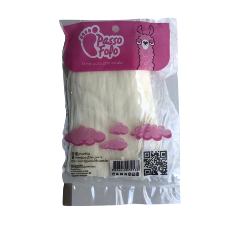 MEIA PARA ARTESANATO (MARFIM) - PASSO FOFO - 1 UNIDADE