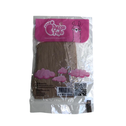 MEIA PARA ARTESANATO (PELE) - PASSO FOFO - 1 UNIDADE