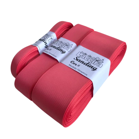 FITA GORGURÃO LISA SANDING COR 39 (GOIABA)