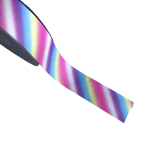 FITA GORGURÃO ESTAMPADA DEGRADÊ (IMPORTADA) - 1 METRO