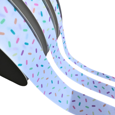 FITA GORGURÃO YAMA BRANCO GRANULADO - 2 METROS