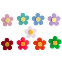 FLOR DE ACRÍLICO 6 CM - 1 UNIDADE