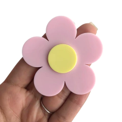 FLOR DE ACRÍLICO 6 CM - 1 UNIDADE na internet