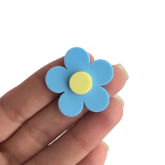 FLOR DE ACRÍLICO 3 CM - 1 UNIDADE na internet