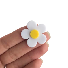 FLOR DE ACRÍLICO 3 CM - 1 UNIDADE