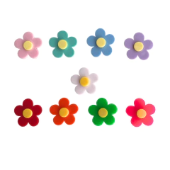 FLOR DE ACRÍLICO 3 CM - 1 UNIDADE