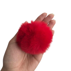 Imagem do POMPOM PELINHO LISO (7CM) - 1 UNIDADE