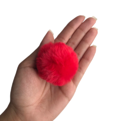 POMPOM PELINHO LISO (5CM) - 1 UNIDADE - loja online