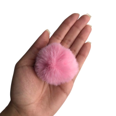 POMPOM PELINHO LISO (5CM) - 1 UNIDADE - Loja da Laceira
