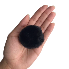 POMPOM PELINHO LISO (5CM) - 1 UNIDADE