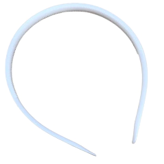 TIARA DE DENTINHO CONFORT 10MM BRANCA - DUZIA - comprar online