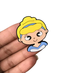 Aplique Princesa Cinderela Emborrachado - 1 unidade - comprar online