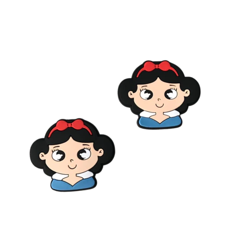 Aplique Princesa Branca de Neve Emborrachado - 1 unidade