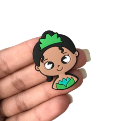 Aplique Princesa Tiana Emborrachado - 1 unidade - comprar online