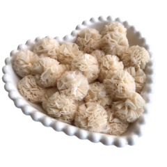 POMPOM MALHA TELINHA CORES CANDY (2.5CM) - 4 UNIDADES - comprar online