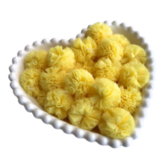 POMPOM MALHA TELINHA CORES CANDY (2.5CM) - 4 UNIDADES - loja online