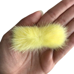 POMPOM PELINHO COMPRIDO (BIGODE) - 1 UNIDADE - Loja da Laceira