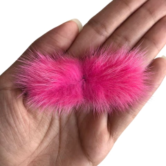 POMPOM PELINHO COMPRIDO (BIGODE) - 1 UNIDADE - loja online