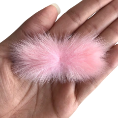 POMPOM PELINHO COMPRIDO (BIGODE) - 1 UNIDADE - Loja da Laceira