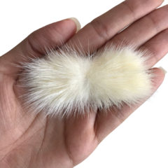 POMPOM PELINHO COMPRIDO (BIGODE) - 1 UNIDADE