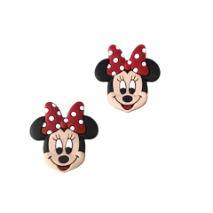 Aplique Minnie Vermelha Emborrachado - 1 unidade