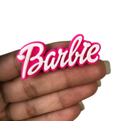 Aplique Nome Barbie Emborrachado - 1 unidade - comprar online