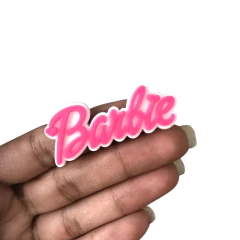 Aplique Nome Barbie Emborrachado - 1 unidade - comprar online