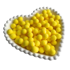 POMPOM MINI TONS QUENTES (10MM) - 100 UNIDADES - Loja da Laceira