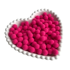 POMPOM MINI TONS QUENTES (10MM) - 100 UNIDADES na internet