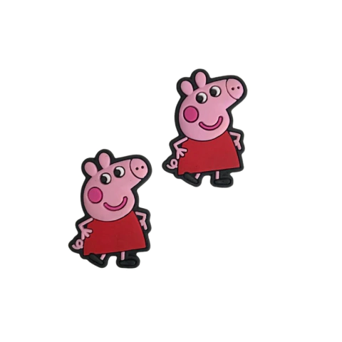 Aplique Peppa Pig Emborrachado - 1 unidade
