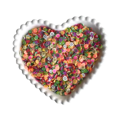 Mini Frutinhas em Fimo Fatiado Sortido - 10g