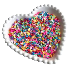 Mini Estrelas em Fimo Fatiado Sortido - 10g - comprar online