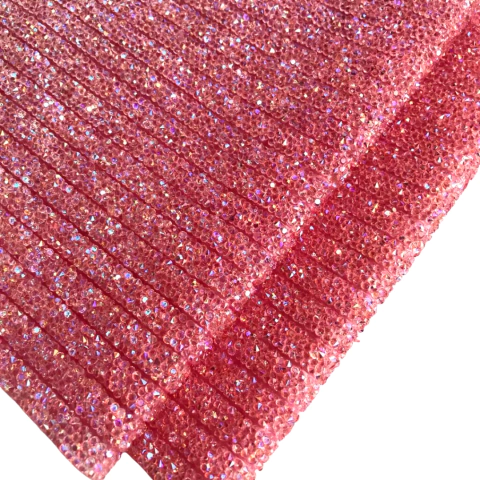 MANTA DE STRASS DEGRADÊ - 2 UNIDADES/FILEIRAS