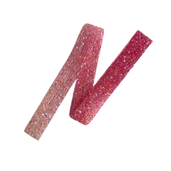 MANTA DE STRASS DEGRADÊ - 2 UNIDADES/FILEIRAS - comprar online