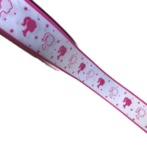 FITA GORGURÃO YAMA ESTAMPADA BARBIE PERFIL - 2 METROS