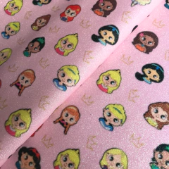 LONITA GLITTER FINO PRINCESAS DA DISNEY FUNDO ROSA COM COROA (25X68CM) - 1 UNIDADE - comprar online