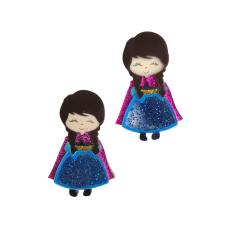 Aplique Ana em Acrílico para Laço - 1 Unidade