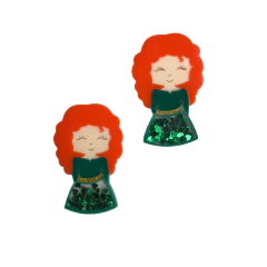 Aplique Merida em Acrílico para Laço - 1 Unidade